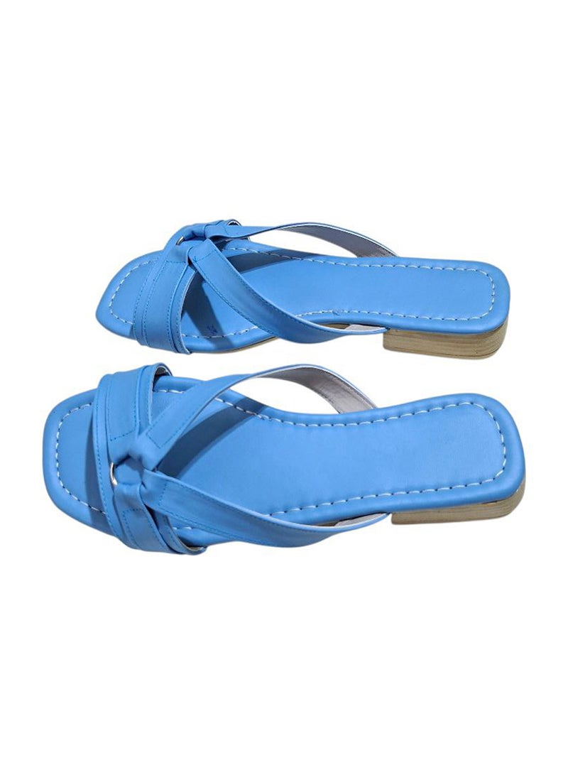 Karisma Flat Simple Design Strappy Slippers - Image 2