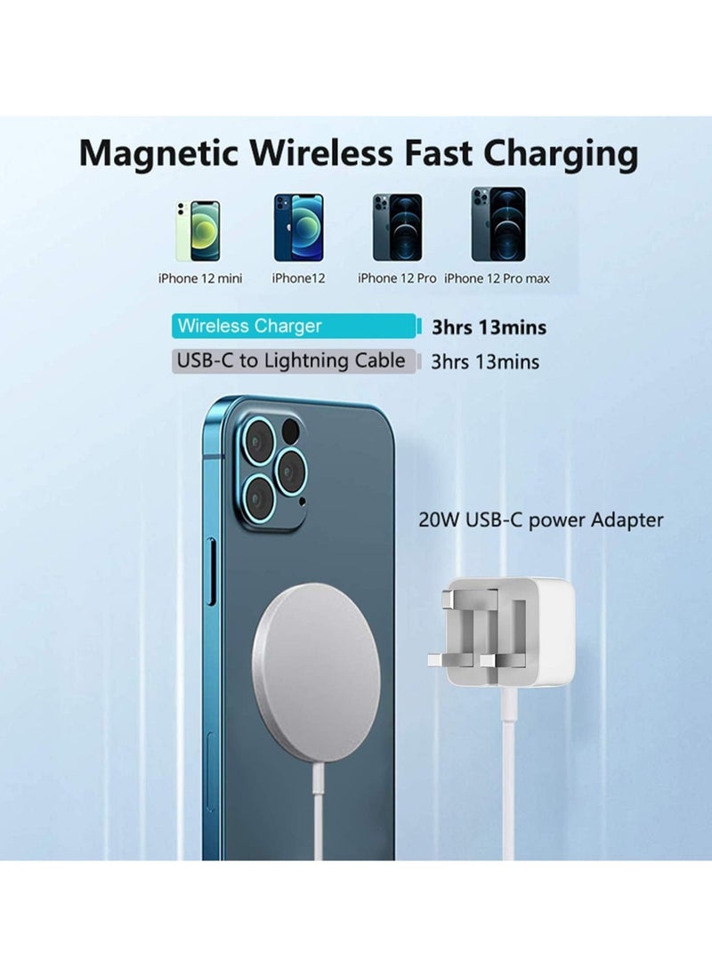 ELTRAZONE - 20W Foldable Fast Charging Wall Adapter Compatible with Apple iPhone 12 Pro Max/11 Pro Max/SE, iPad - Image 1