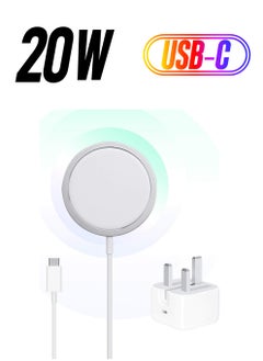 20W Foldable Fast Charging Wall Adapter Compatible with Apple iPhone 12 Pro Max/11 Pro Max/SE, iPad