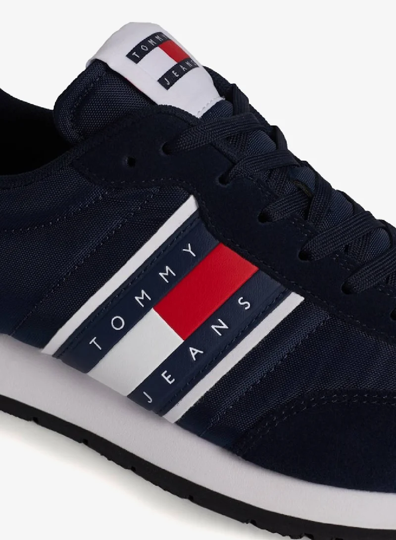 TOMMY JEANS Dark Night Navy Essential Casual Runner Sneakers for Men | Best Price UAE