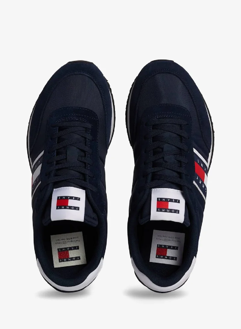 TOMMY JEANS Dark Night Navy Essential Casual Runner Sneakers for Men | Best Price UAE