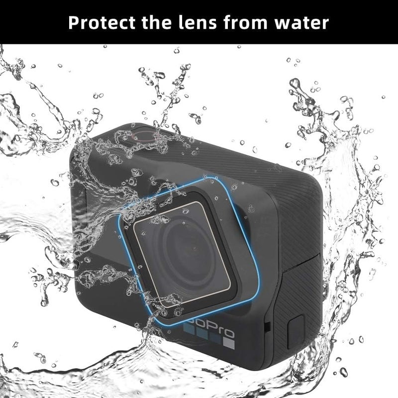 ParaPace Protective Lens Replacement for GoPro Hero 6/5 Black Glass Cover Case Action Camera Accessories Kits(Gray) - Image 4