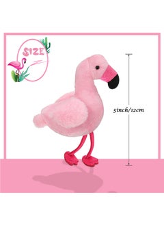 Generic Adorable Mini Flamingo Plush Keychain 5 Inch Adroable Stuffed Doll Suitable for DIY Projects and Party Favors  - Image 5