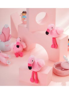 Generic Adorable Mini Flamingo Plush Keychain 5 Inch Adroable Stuffed Doll Suitable for DIY Projects and Party Favors  - Image 4