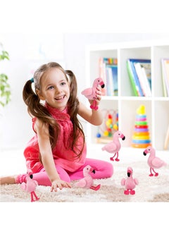 Generic Adorable Mini Flamingo Plush Keychain 5 Inch Adroable Stuffed Doll Suitable for DIY Projects and Party Favors  - Image 3