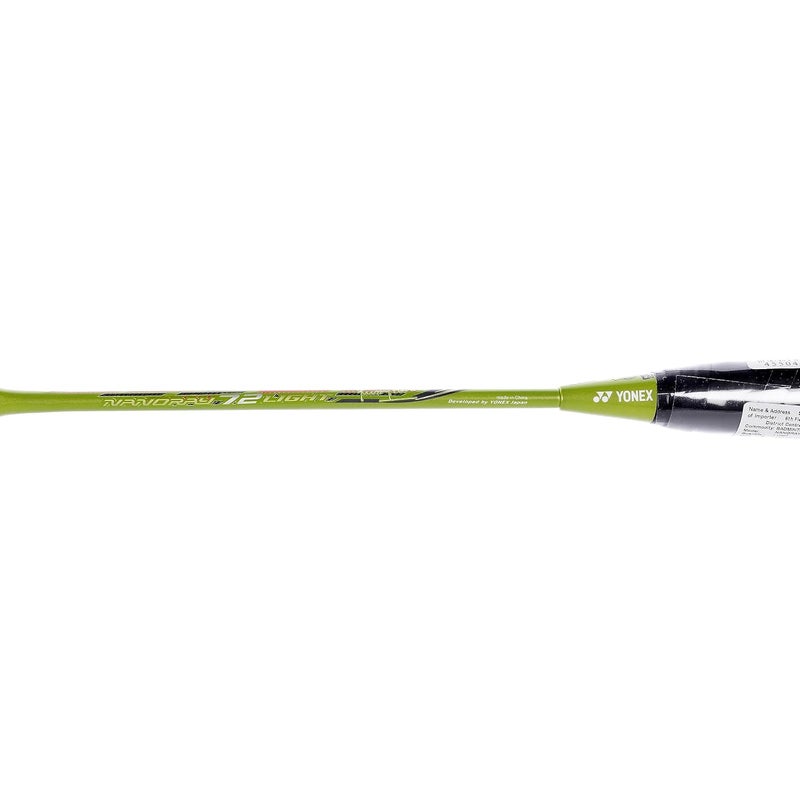Yonex راكت بادل تنس نانو راي 72 لايت 5U/G4 – راكت خفيف الوزن للغاية مع إطار إيزومتري وارتفاع عالي للسرعة والتحكم، ذهبي - Image 4
