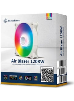 Air Blazer 120RW ARGB LED White 12cm Fan (SST-AB120RW-ARGB) - pzsku/Z14E907AC992B1954EFDDZ/45/_/1728062681/25d91444-4e20-4dc7-a580-ca1c3f5e6a8e