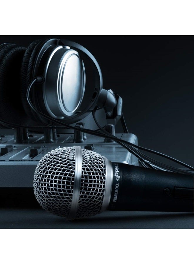 Pyle Professional Dynamic Vocal Microphone - Moving Coil Dynamic Cardioid Unidirectional Handheld Microphone with ON/OFF Switch Includes 15ft XLR Audio Cable to 1/4'' Audio Connection - PDMIC59 - Image 5