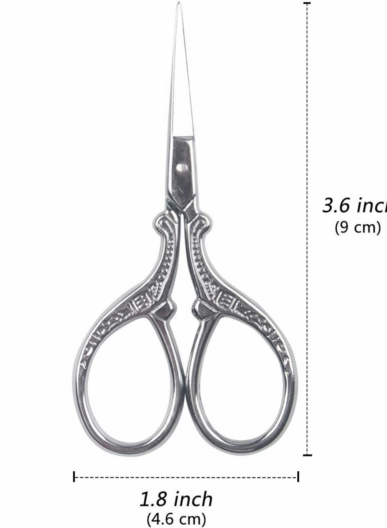 مقص تطريز مضغوط بطول 36 إنش لقص القماش والأعمال الورقية مثالي للخياطة ومشاريع المكتب - Image 5