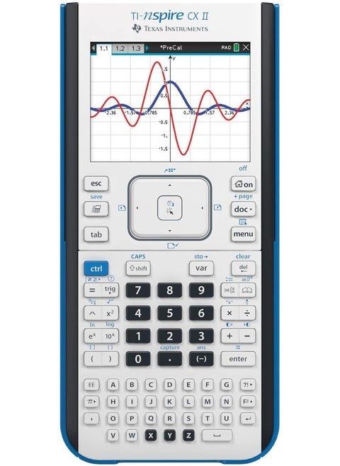 Texas Instruments TI-Nspire CX II Color Graphing Calculator with Student Software (PC/Mac)