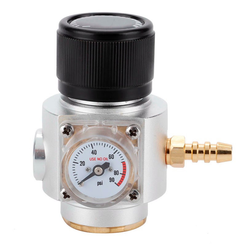 CO2 Mini Gas Regulator T21 * 4 Soda Pressure Gauge Wire CO2 Charger Kit 0-90 PSI( for European) - Image 1