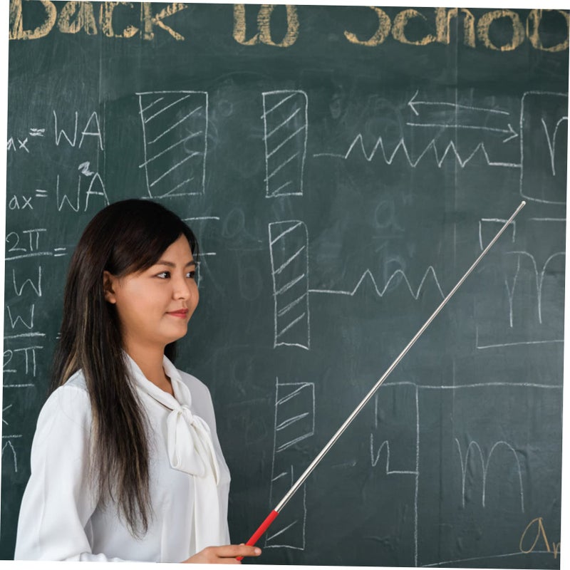 Extendable Teaching Pointer Stick For Teachers Red 21 5X1 5X1 5CM Classroom Indicator Engaging Learning Activities - Image 4