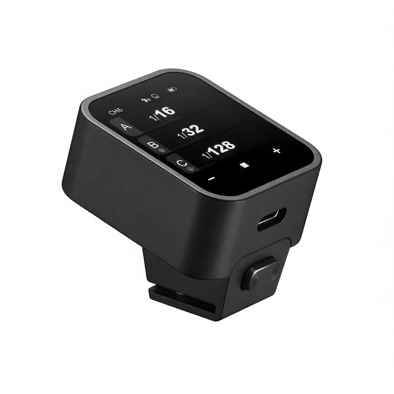 X3L 2.4G Wireless Flash Trigger Transmitter TTL Autoflash with Large OLED Touchscreen Multiple Flash Modes with USB Port 32 Channels 16 Groups Compatible with Leica Cameras - Image 1