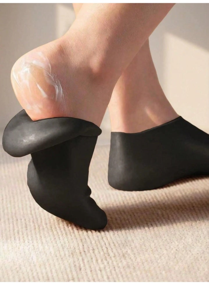 Silicone Foot Spa Socks – Deep Moisturizing for Dry & Cracked Feet – 1 Pair - Image 1