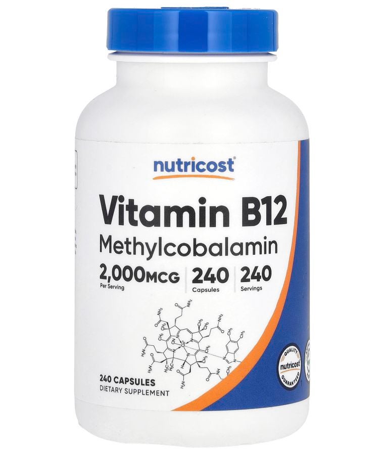 Vitamin B12 2000 mcg 240 Capsules