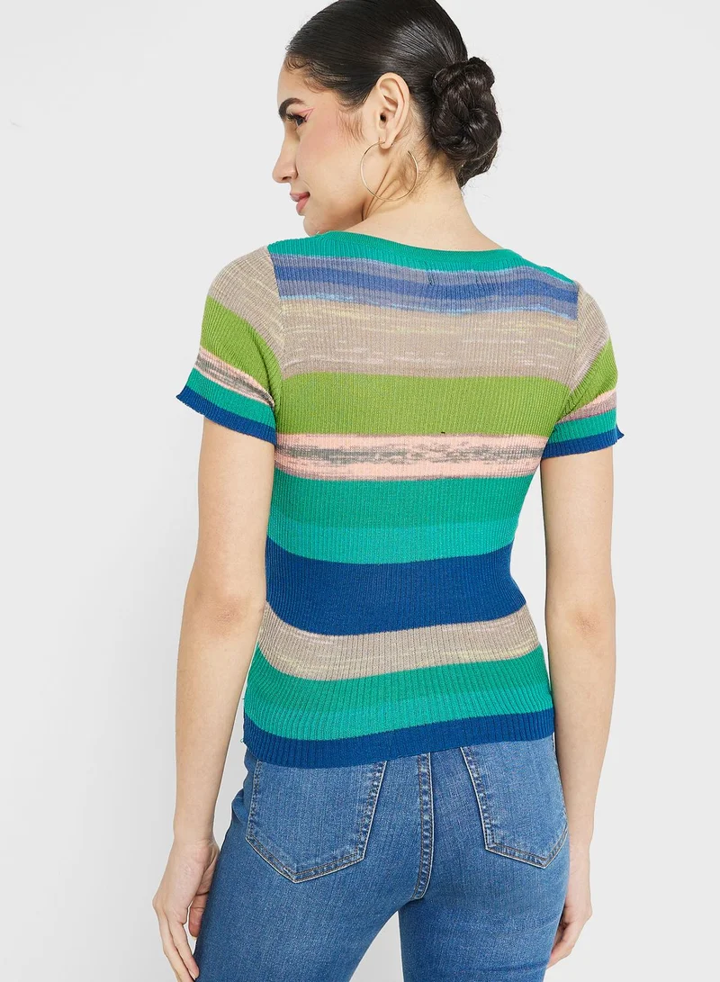 Ginger Urban Minx Stripe Top