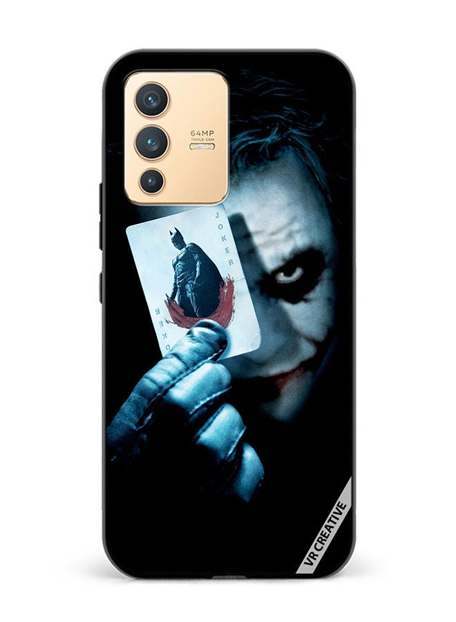 VR CREATIVE Protective Case Cover For Vivo V23 5G Joker Design Multicolour - Image 1