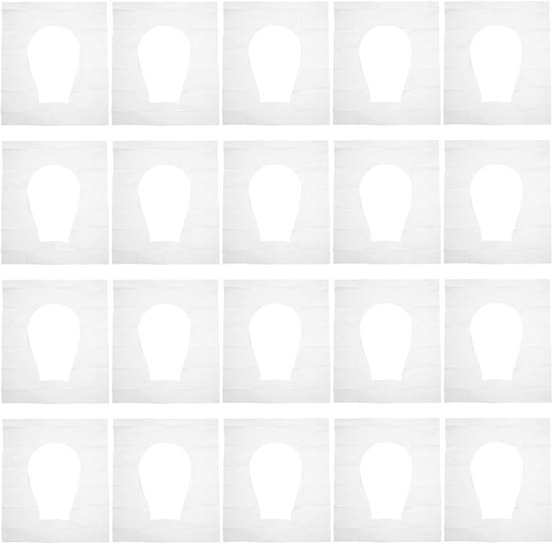 أغطية مقاعد المرحاض القابلة للتخلص منها 100 قطعة، وسادات سفر محمولة للبالغين للحماية الصحية - Image 2