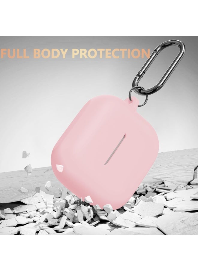 أنيوغرو حافظة Galaxy Buds 3 Pro/Buds 3 من السيليكون لحماية كاملة للجسم (مع قفل أمان)، مقاومة للصدمات والسقوط، غلاف واقي ناعم مع مجموعة تنظيف للرياضة والسفر، أسود - Image 3