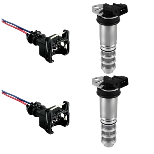 AUTO OCCASION Oil Control Variable Valve Timing VVT Solenoid Compatible with BMW 135i 335i 550i 650i X3 X5 X6 N55 11368605123 11367561265 2 Pack - Image 1