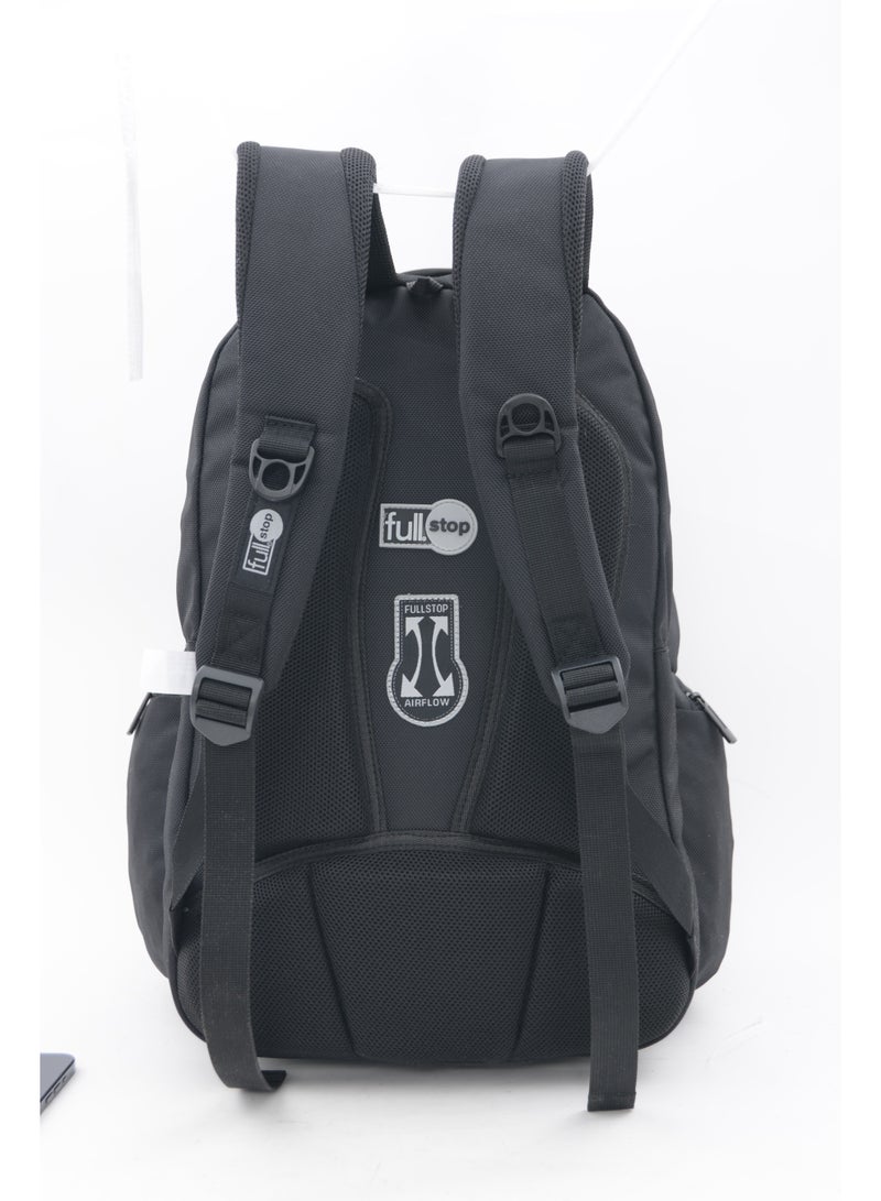 fullstop Full Stop Backpack with Pencil Case Black - Image 2