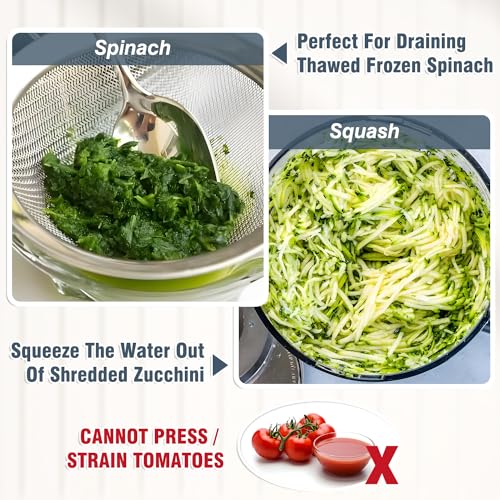 Moongiantgo Potato Ricer Masher with 2 Interchangeable Discs Hand Food Press for Mashed Potatoes, Avocados Puree or Fruit Juicer Squeezer for Citrus Pomegranate Lemon Orange Lime - Image 4
