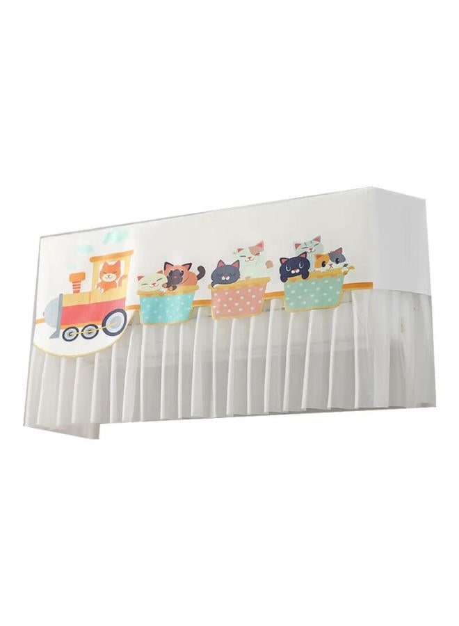 Purpavwinner Air Conditioner Dust Cover Anti-direct Blow Windproof Curtain For Home Use Pregnant Women Maternity Baby Universal 1p-1.5hp Ac Wind Shield 86cm Happy Journey - Image 5