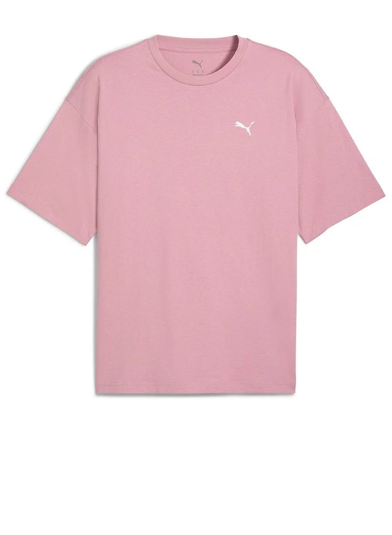 PUMA poised pink Wardrobe Essential Oversized T-Shirt for Men | Best Price UAE