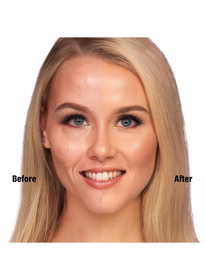 TVLV Matte Concealer - Foundation Stick, 2 in 1 Dual-Ended Eraser Contour Stick with Brush, Tinted Moisturizer, Skin Tint, Face Foundation, Radiant & Dewy Finish for Face Makeup, Sheer to Medium Coverage (＃6) - Image 4