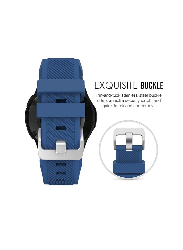 Silicone Bands 22MM Strap For Samsung galaxy watch3 45mm/galaxy 46mm/Gear S3/Huawei watch GT3 46MM/GT2E/GT2 Pro/GT GT2 46MM/Honor Magic Watch2 46mm/Amazfit GTR 2/2e/3/4 - Image 2