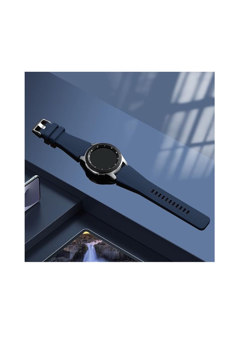 Silicone Bands 22MM Strap For Samsung galaxy watch3 45mm/galaxy 46mm/Gear S3/Huawei watch GT3 46MM/GT2E/GT2 Pro/GT GT2 46MM/Honor Magic Watch2 46mm/Amazfit GTR 2/2e/3/4 - Image 5