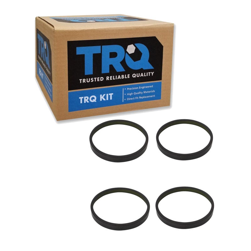TRQ CV Axle ABS Magnetic Tone Ring Front Rear Kit 4pc Set Compatible with Charger Magnum 300