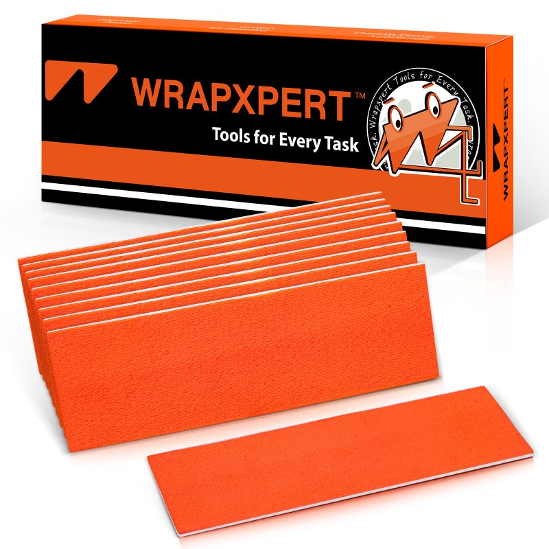 WRAPXPERT Squeegee FeltsOrange Felt Tape with Adhesive Backing Fit 4inchsVinyl Squeegee Buffer for Window Tint KitPPF ApplicationsVinyl Wrap Tools - Image 3