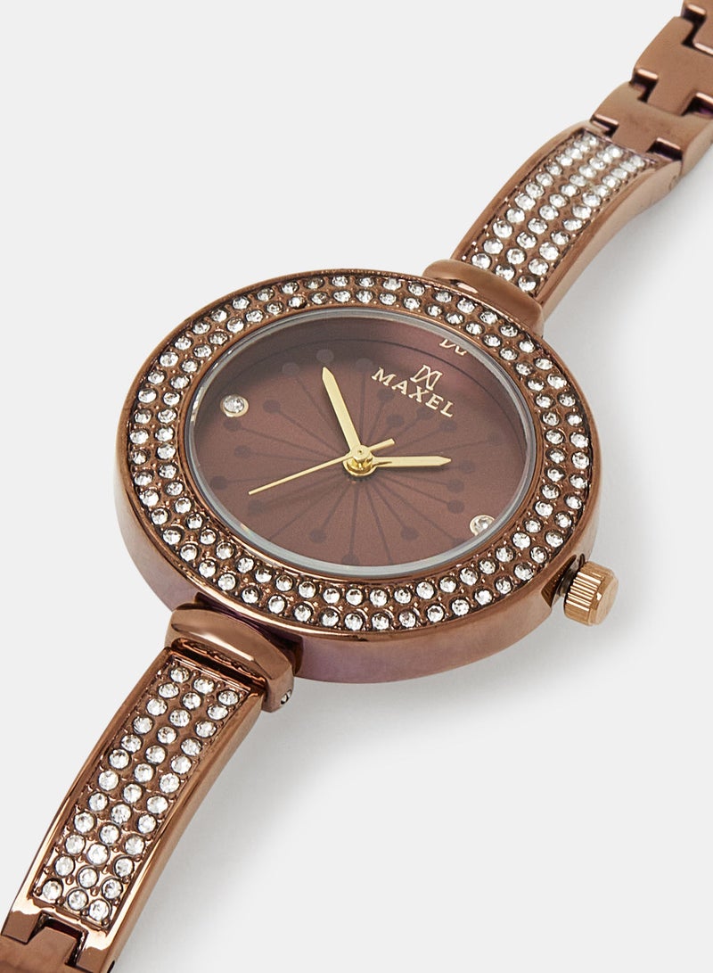 Maxel Women's Fashion Analog Wrist Watches MX303 - 28mm - Image 2