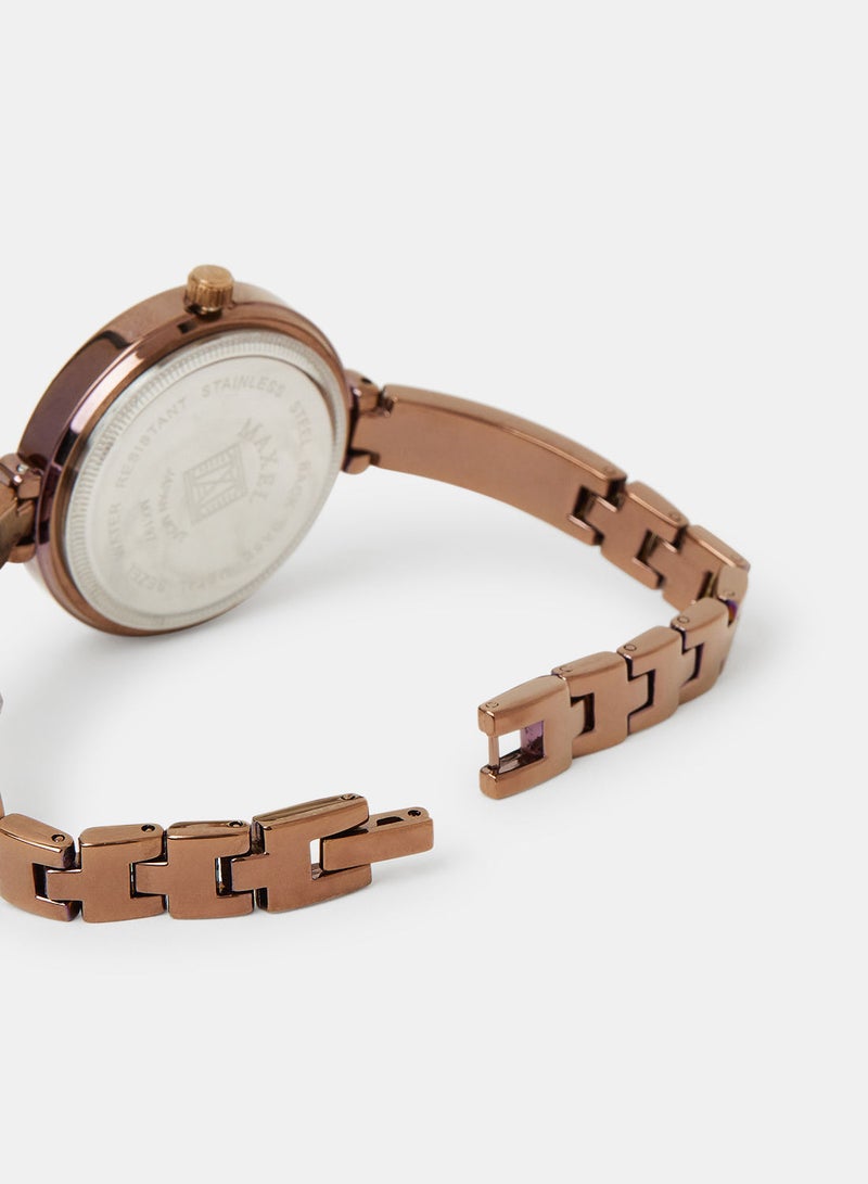 Maxel Women's Fashion Analog Wrist Watches MX303 - 28mm - Image 3