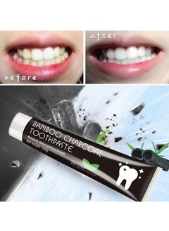 Bamboo charcoal Bamboo Charcoal Black Toothpaste Tooth Whitening Oral Hygiene Teeth Cleaning  - Image 3