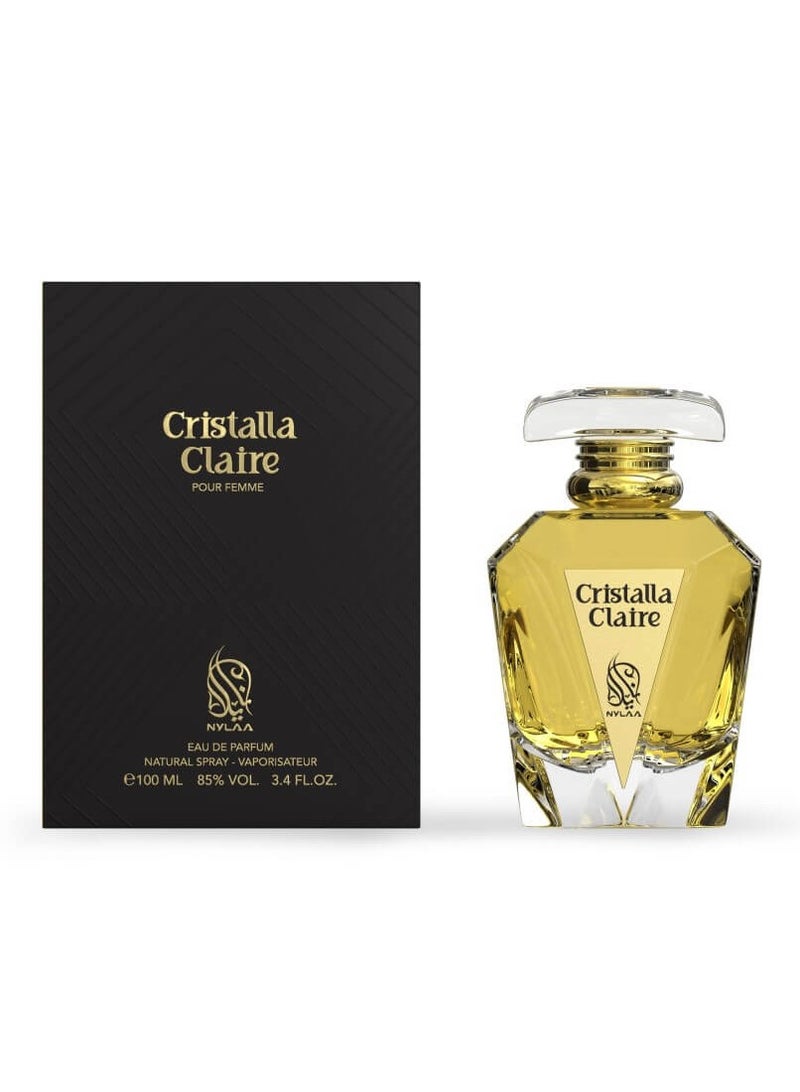 NYLAA Cristalla Claire Eau De Parfum For Women - 100 ML - Image 1