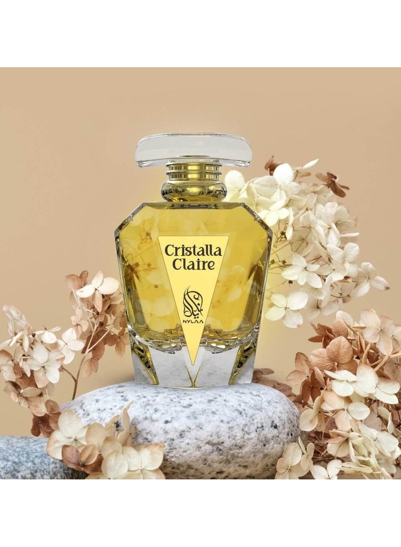 NYLAA Cristalla Claire Eau De Parfum For Women - 100 ML - Image 3