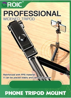 GROIC Selfie Stick Tripod for iPhone, Cell Phone Stand for Recording with Wireless Remote, Lightweight Tripod Stand for iPhone 15/14/13/12/11/X/XR/XS/8/7/6S, Android Samsung Smartphone  - Image 1