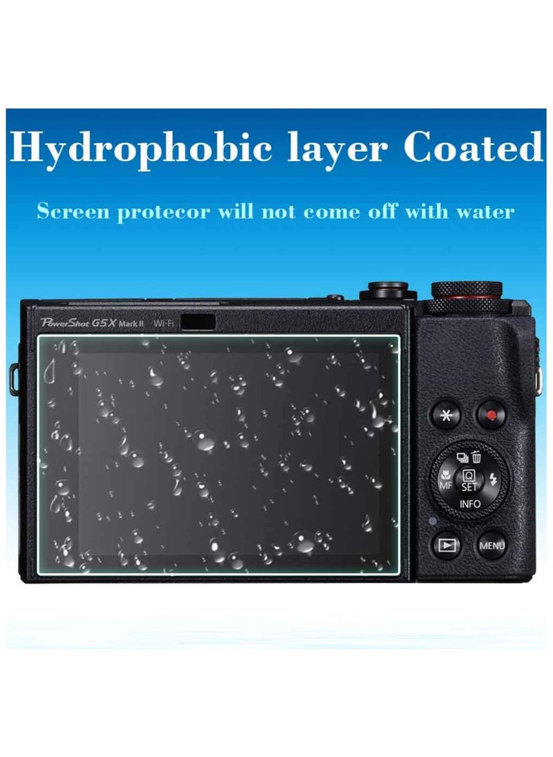 Generic Screen Protector for G7X Mark III Digital Camera 9H Hardness G7XIII Tempered Glass Cover Anti-Scrach Anti-Fingerprint Anti-Bubble Anti-Water Anti-Dust (3Pack)  - Image 4