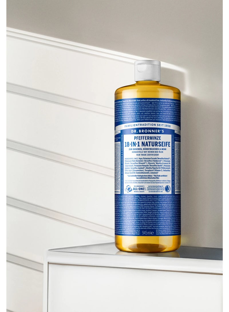 Dr. Bronner's All-One Magic Soap Peppermint 945ml - Image 2