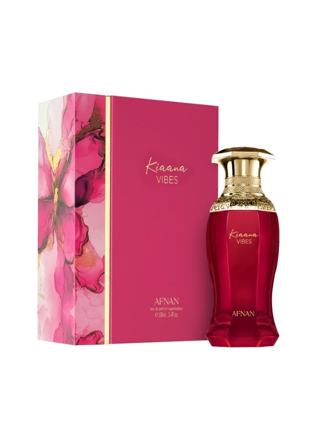 AFNAN Kiaana Vibes Pour Femme Eau De Parfum, 100ml - Image 3
