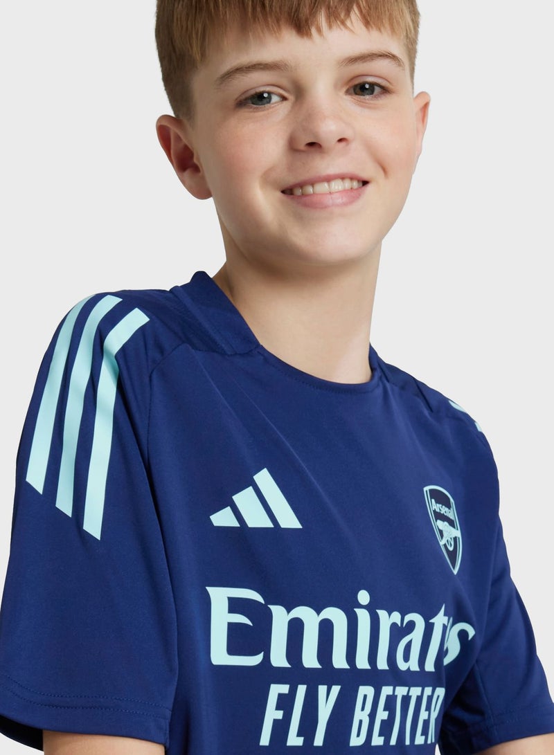 Adidas Youth Arsenal Training T-Shirt - Image 4