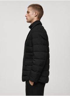 Mango Man Joe Zip Through Bomber Jacket  - Image 3