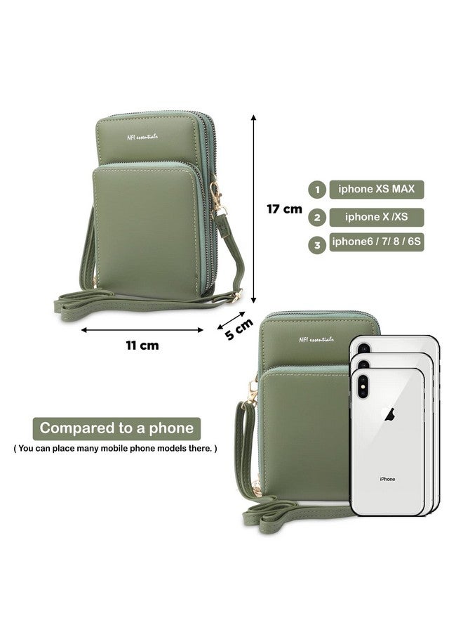 NFI essentials Sling Bag for Women, Crossbody Phone Bag for Mobile Cell Phone Cash Card Holder Shoulder Bag Stylish Hand Purse Wallet - Image 3