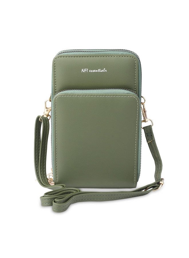 NFI essentials Sling Bag for Women, Crossbody Phone Bag for Mobile Cell Phone Cash Card Holder Shoulder Bag Stylish Hand Purse Wallet - Image 1