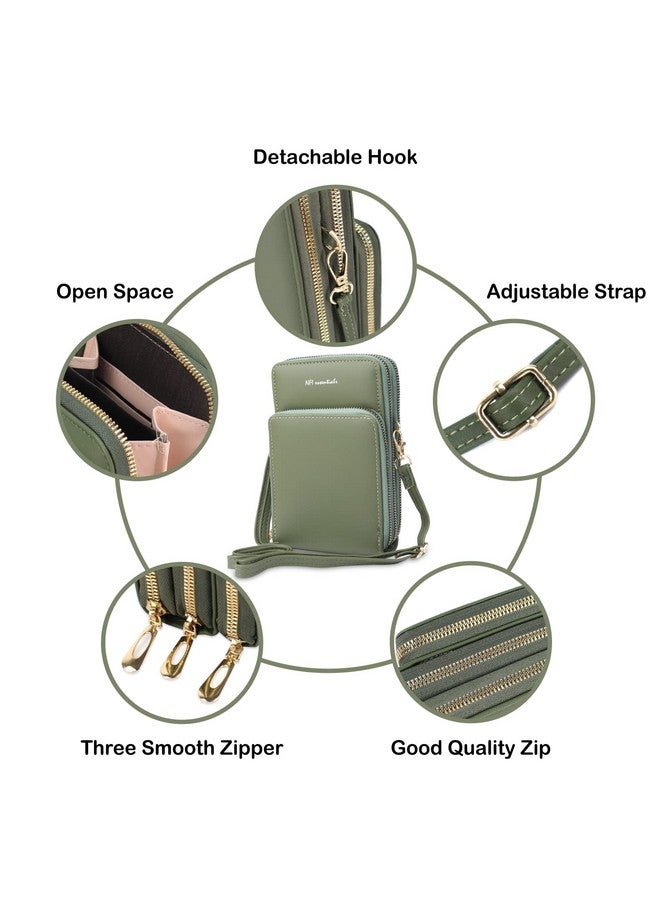 NFI essentials Sling Bag for Women, Crossbody Phone Bag for Mobile Cell Phone Cash Card Holder Shoulder Bag Stylish Hand Purse Wallet - Image 4