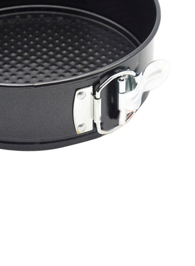 Cake Mould With Removable Bottom Black 7inch  - Image 4