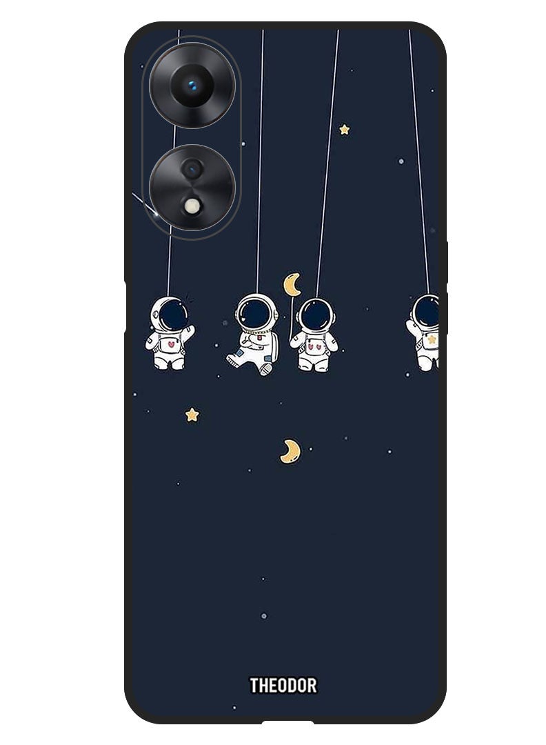 Theodor Protective Case Anti Scratch Shock Proof Bumper Cover For Oppo A98 Atronauts - Image 1