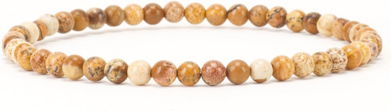 Cherry Tree Collection - Small, Medium, Large Sizes - Gemstone Beaded Bracelets For Women, Men, and Teens - 4mm Round Beads - Image 1